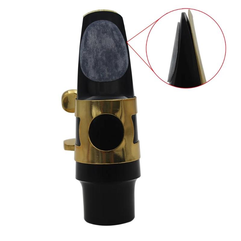 Saxophone Mouthpiece Pad Set for Alto Tenor Soprano Sax and Clarinet Silicone Cushion Patch Protector Accessory Kit Musical
