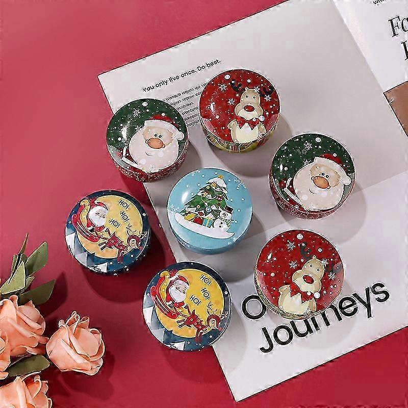 4Pcs Scented Candles Set, Christmas Aromatherapy Candle Set Made from Soy for Birthday, Christmas Decorations, Ideal Christmas Gifts