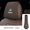 Leather Car Seat Headrest Protective Cover Accessories For BMW 1 2 3 4 5 6 7 Series G20 G30 F48 E90 E36 F30 F10 X1 X3 X4 X5 X6X7 II9