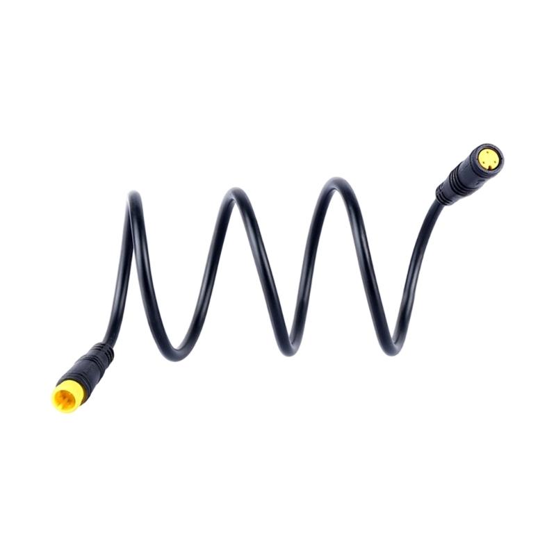

Extension Cable Connector Cable For Electric Bicycles Brakes Lever And Throttles Features 3Pin Design Waterproof Head