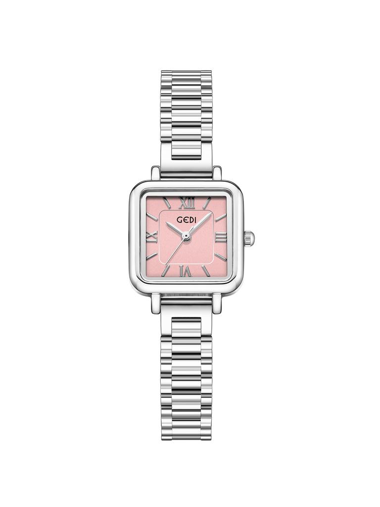 College Style Small Sugar Cube Female Watch Student Retro Temperament High Value Waterproof Quartz Watch