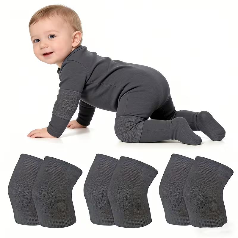 Baby Knee and Elbow Pads Crawling Protection Anti-Slip Soft Safety Pads for Toddlers 0–3 Years