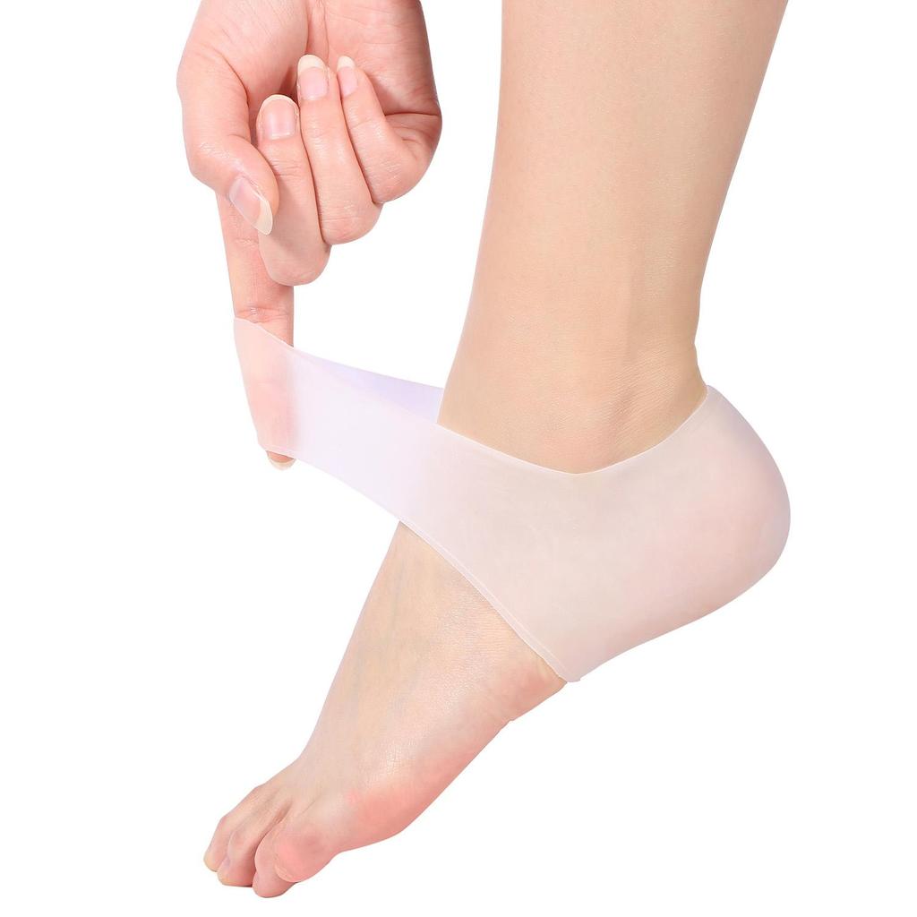 Gel Heel Cups Inserts and Compression Heel Sleeves Socks