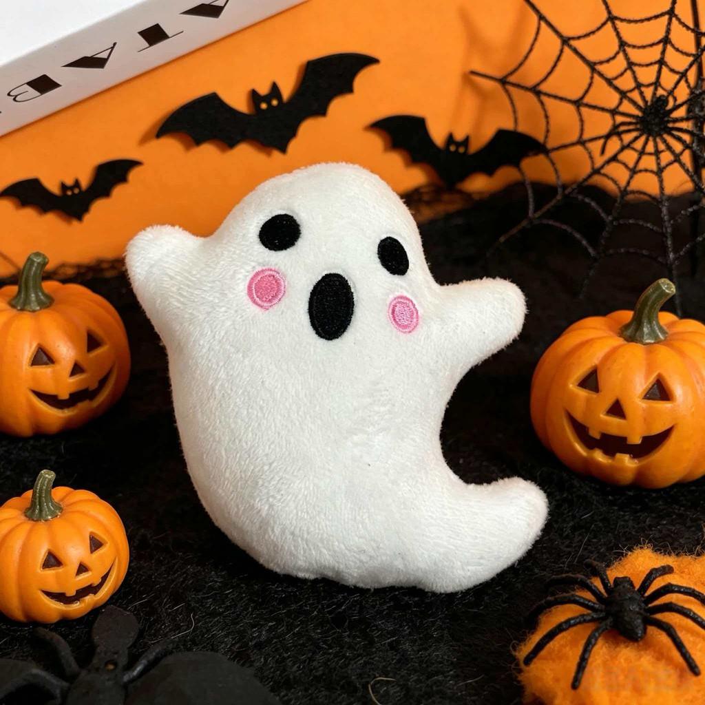 Halloween Ghost Plush Pillow With Soft Pp Cotton For Living Room Decor