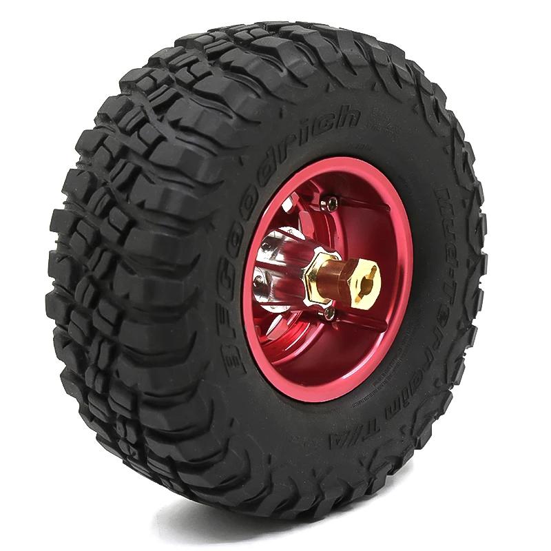 4pcs 12mm/15mm/17mm Axle Widen Hexagon Wheel Adapter For 1/10 RC Crawler Car TRX4 RC4WD D90 D110 Axial Scx10 90046 catRC