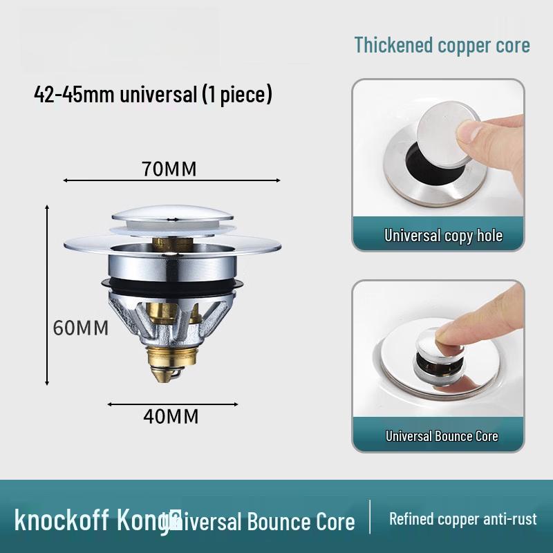 TLXT Pop-Up Bathtub Drain Stopper