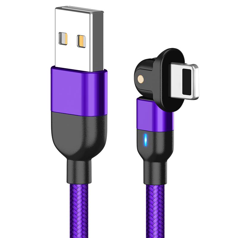 2024 Patent Private Model 0.5M 1M 2M 180 Degree Rotation Fast Charging Micro C Computer Compatible Pure Copper Conductor Data