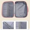 Elegante Maleta Mini de Viaje de 14 Pulgadas para Mujeres con Compartimento para Maquillaje para Viajes