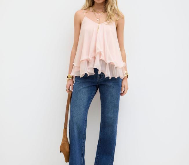 

Ladies Summer Off Shoulder Camisole Dress And Fashionable Camisole Top XL