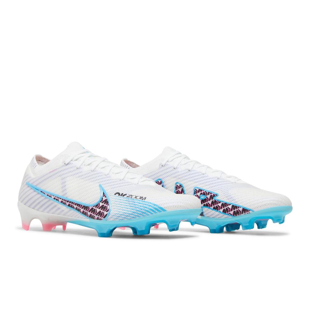 Nike Zoom Mercurial Vapor 15 Elite FG 'Blast Pack' (Unisex) White / Pink Blast / Indigo Haze / Baltic Blue Soccer Shoes DJ4978 146