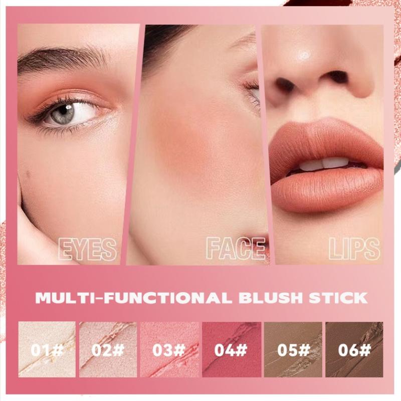 Dimshow Face Contouring Bronzer Stick Multifunctional Highlighter Blush Brightening Sculpt Facial Outline Shadow Cosmetic