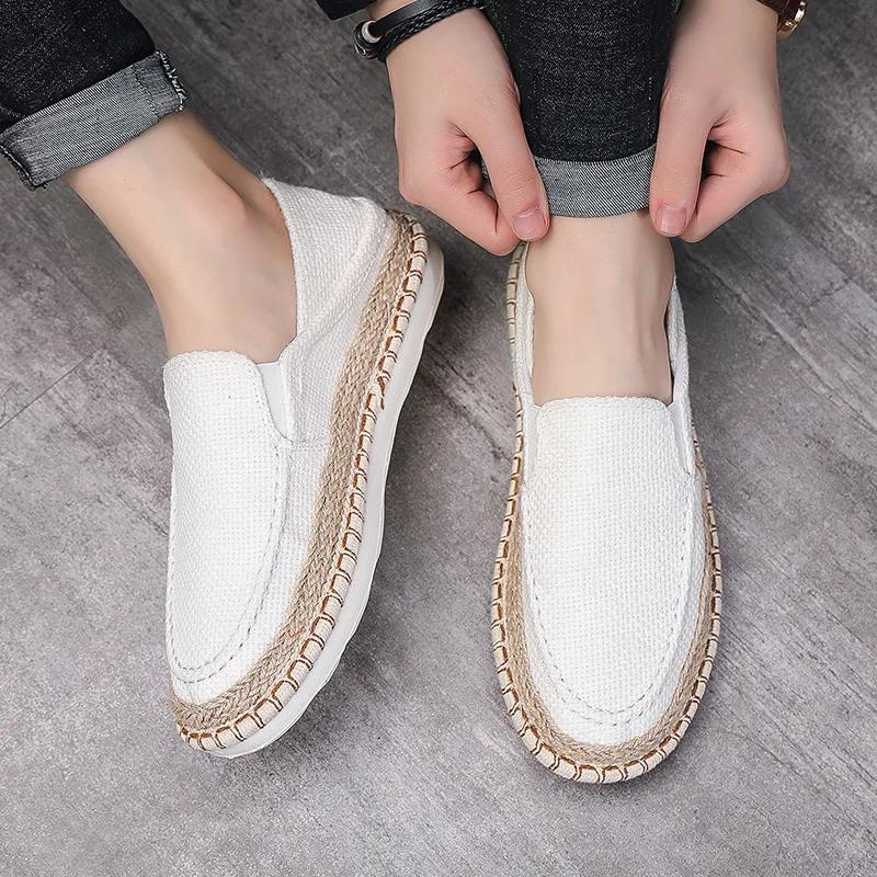Canvas Shoes 2025 Spring and Summer New Men's Shoes Fashion All-match Casual  Breathable Fisherman