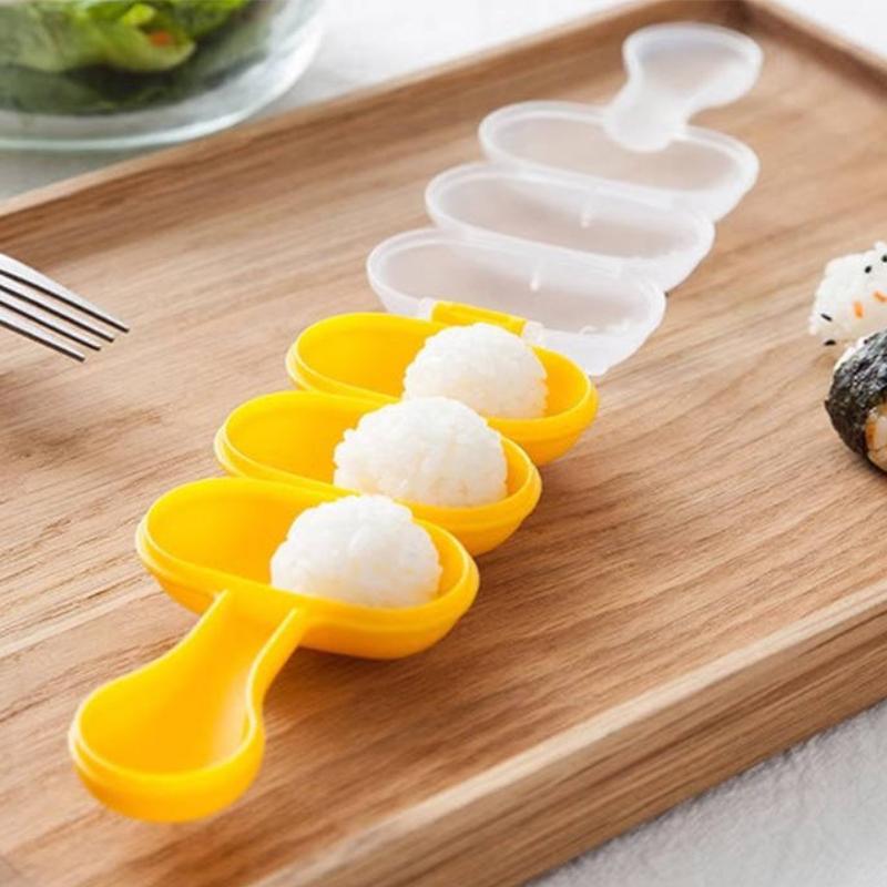 Agitați bile de orez Artefact Material de calitate alimentară Mucegai convenabil pentru desene animate pentru copii