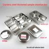 Homeglen Stainless Steel Food Sample Retention Box with Lid