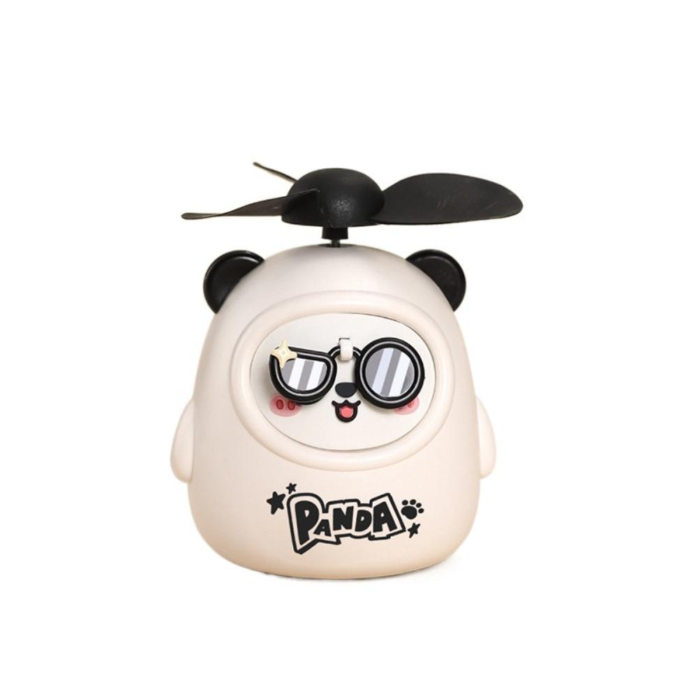 

Cartoon Handheld Panda Fan Portable Pocket Fan Creative Small Electric Fan Household Dormitory