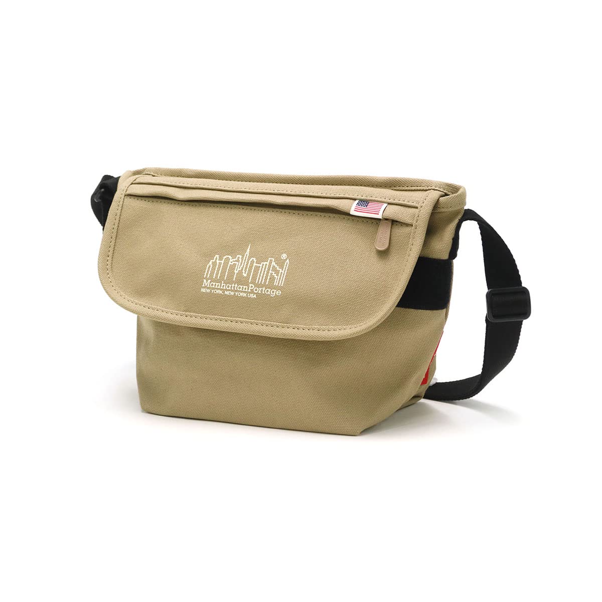 

Genuine Messenger Bag MP1603CNVS Casual Messenger Bag Canvas BEG [Manhattan Portage] [Official]