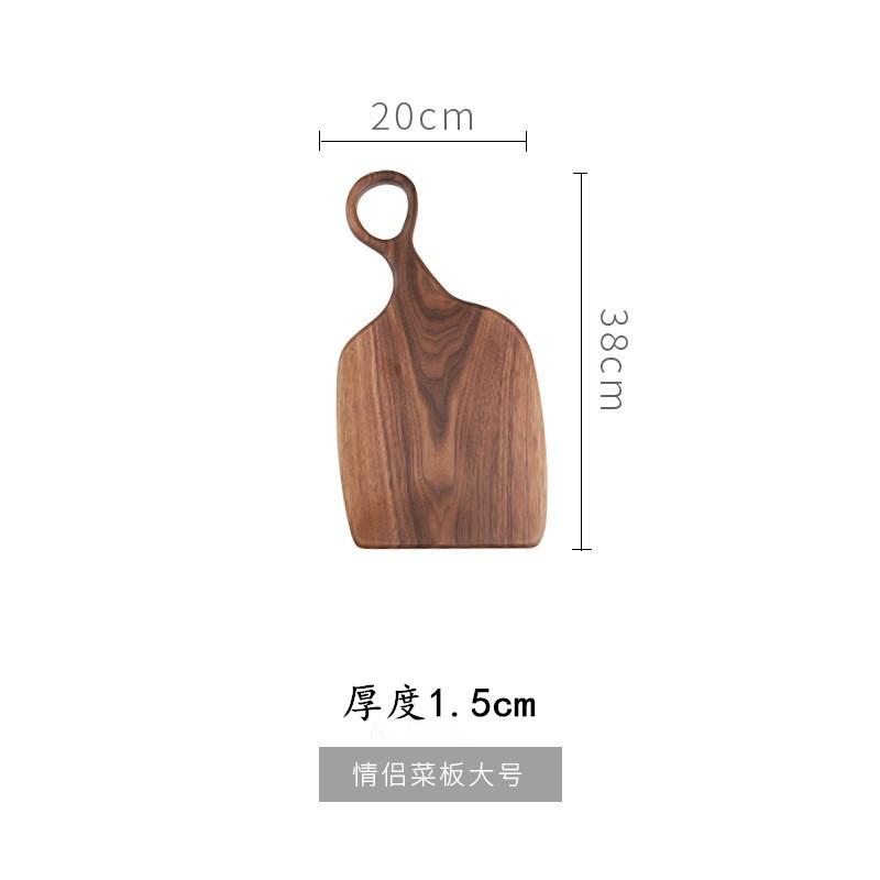 Black Walnut Solid Chopping Boards Wood Tray Pizza Board Cutting Board Kitchen Baking Utensils Bread Fruit Sticky Board