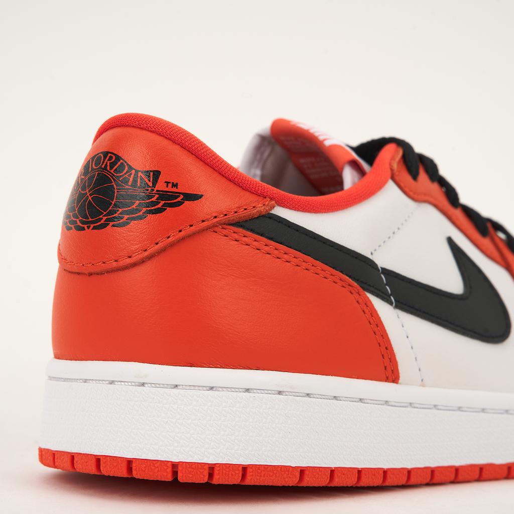 Baskets Unisexe Air Jordan 1 Retro Low OG Starfish Orange Blanc Noir CZ0790-801