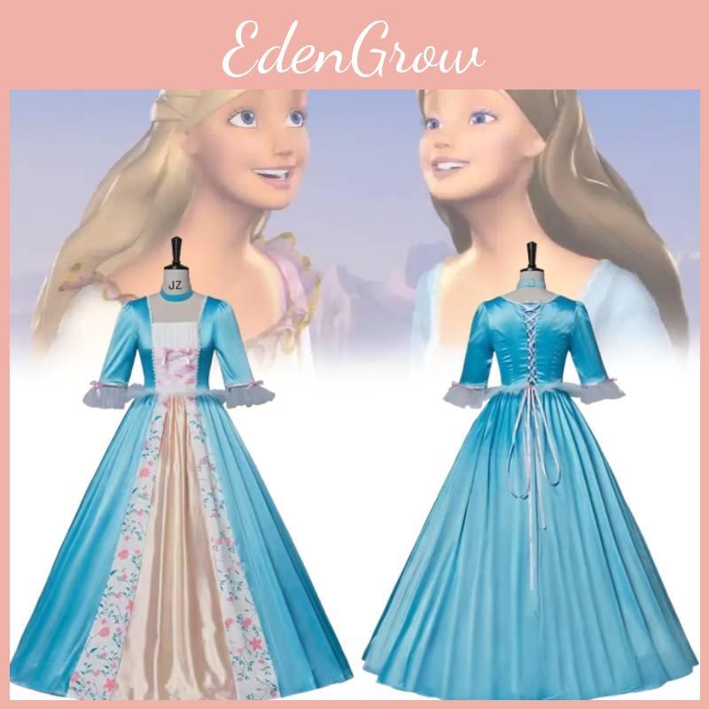 Barbie As The Princess And The Pauper Cosplay Dress With Polyester And Spandex For Halloween Costume