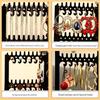 Rotating Earring & Necklace Display Rack with Dustproof Large Capacity