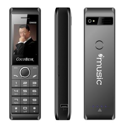 Old Fashioned Mobile Phone D9000 GSM 2G 2.6inch Super Big Battery Cellular Flashlight MP3 FM Radio Retro Music Telephone Big Keyboard English Only