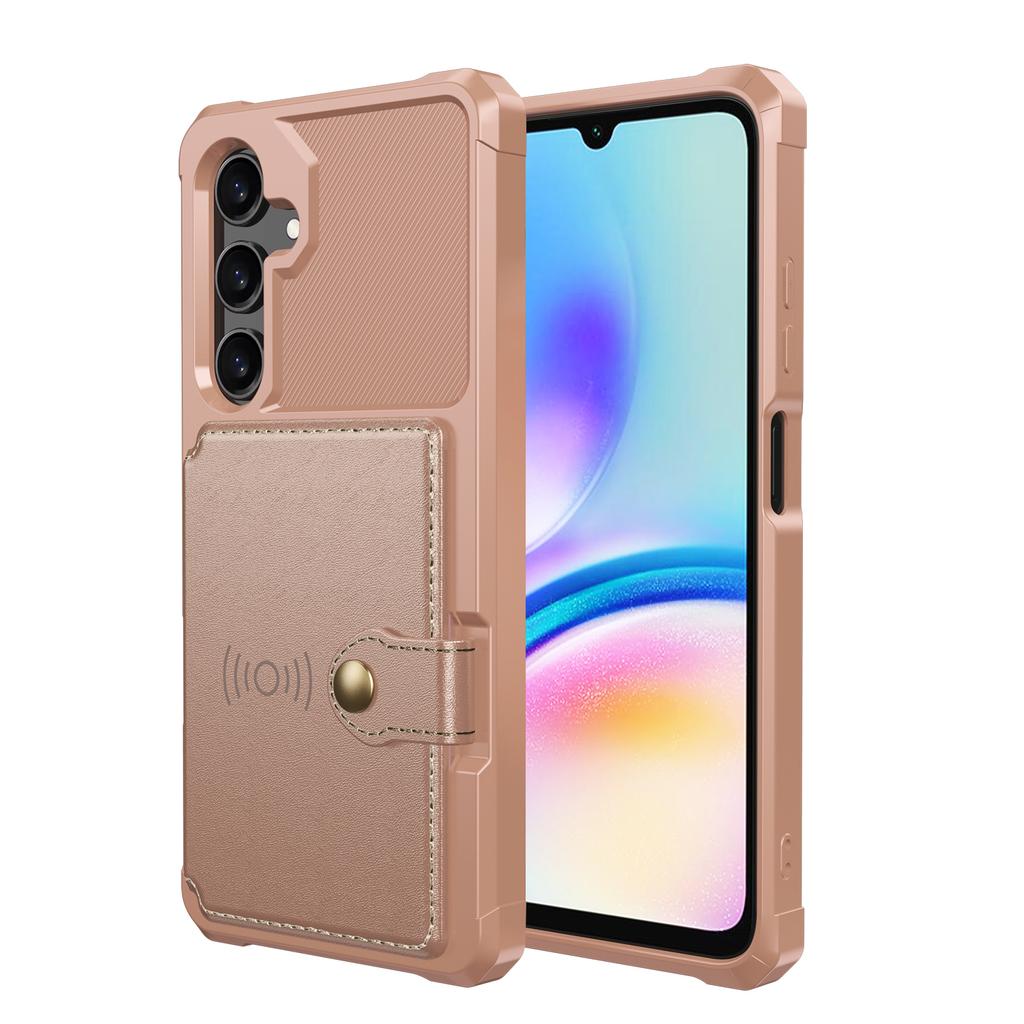 For Samsung Galaxy A26 5G Case with Card Holder PU Leather + TPU Phone Back Cover