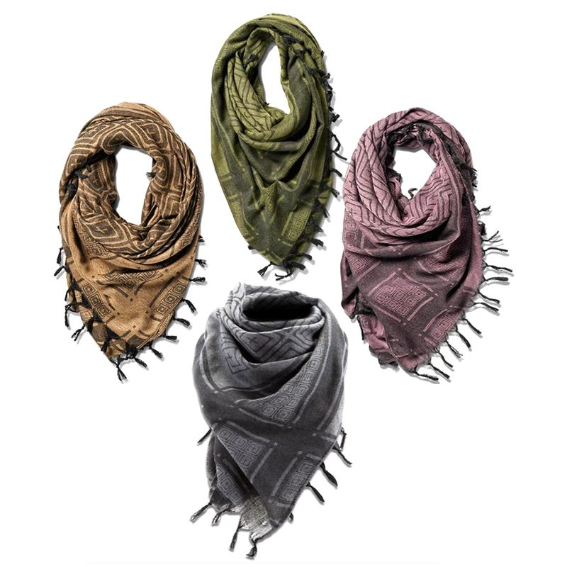 Keffiyeh Arab Scarf Tactical Desert Keffiyeh Scarf Cotton Shemagh Tactical Desert Scarf Wrap