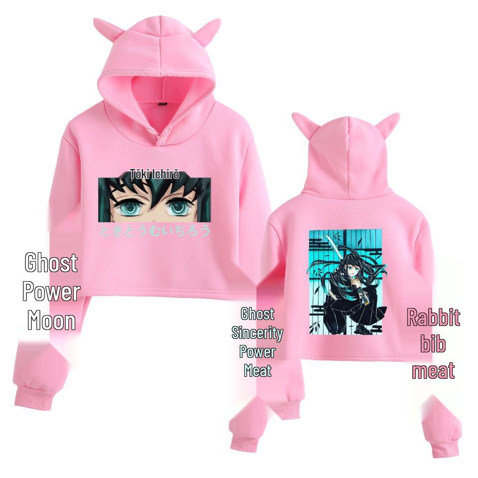 Demon Slayer Anime-Inspired Trendy Academy Style Casual Hoodie