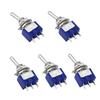 10pcs 3-Pin 2 Position Miniature Toggle Switch 3-Pin 2 Position  Small Electronic Equipment