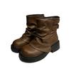 Retro Chunk-heeled Thick-soled Boots, New Style Boots, Casual and Versatile Ankle Boots, Women's Shoes