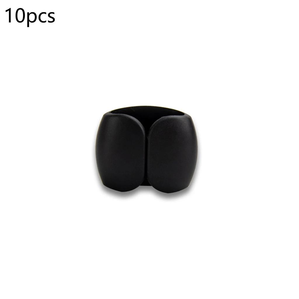 Cable Organizer Colorful Plastic Buckle Travel Wire Clip Compact Reusable Cable Winder Stylish Portable Charging Cord Management