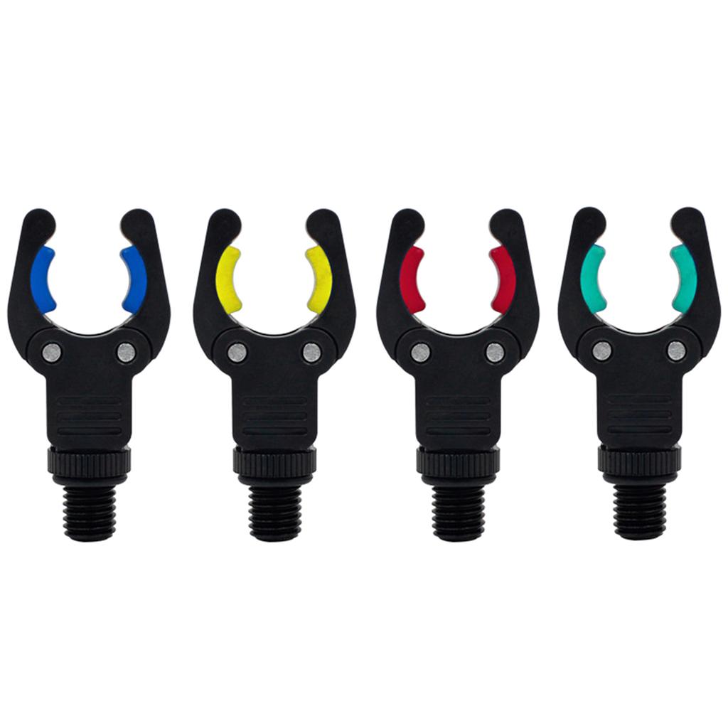 4Pcs Fishings Rod Rest Head Carp Fishings Gripper Rest Head Fishing Gripper Grips Head Holder Rod Bracket Clip