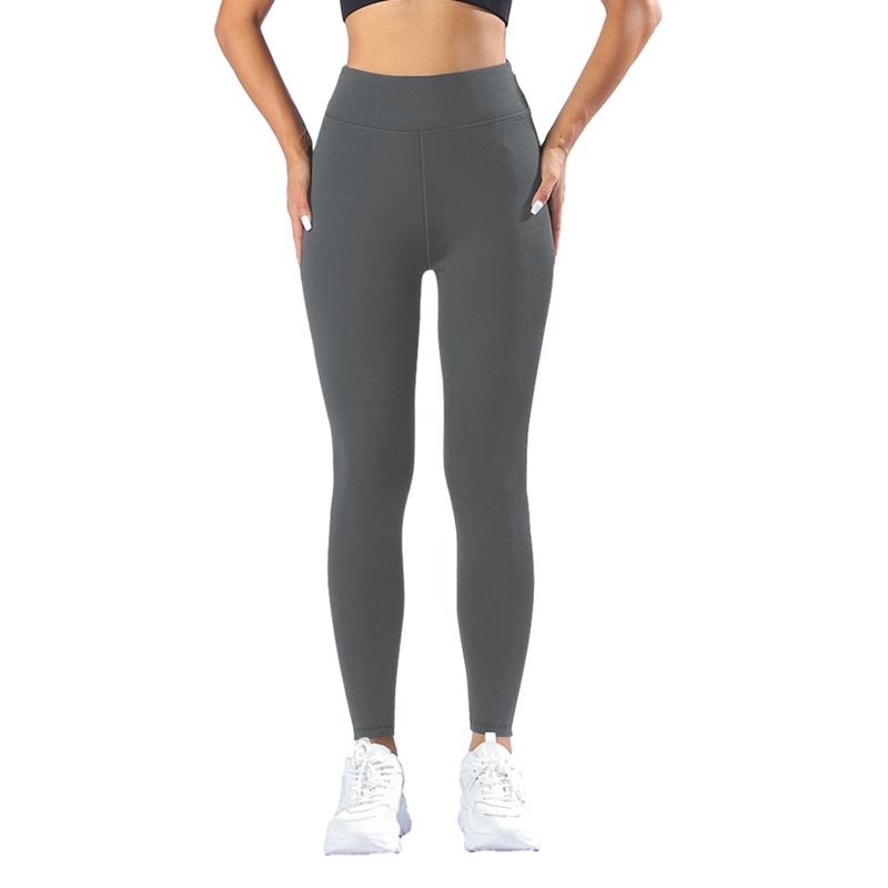 Women's Autumn Winter Fleece Warm Leggings High Waist Casual Sports Sliming Yoga Pants