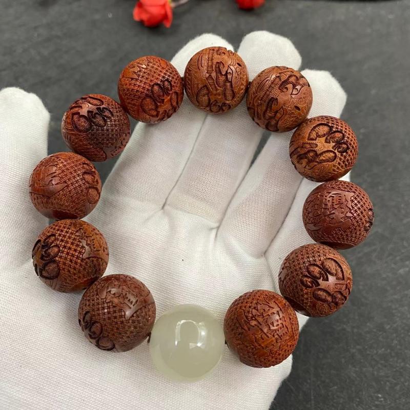 High Quality Nepal Maharaja Buddha Beads Bracelet Ethnic Style