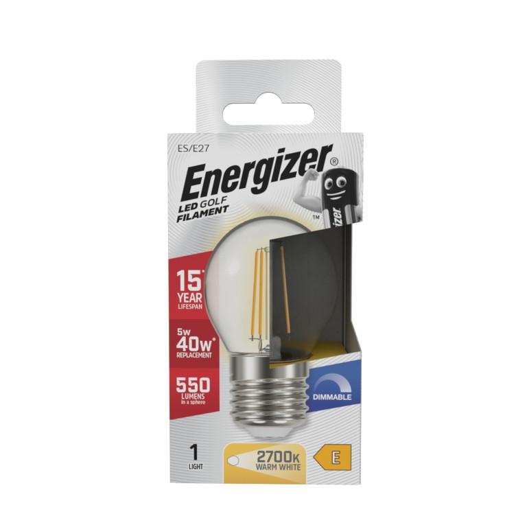 Energizer ES/E27 LED Golf Bulb