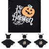 Cute Toddler Baby Boys Girls Halloween Bat Costume Romper And Hat Outfit For Parties