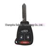 Compatible Key Shell for Chrysler 300, Dodge Durango, Jeep Commander - No Logo