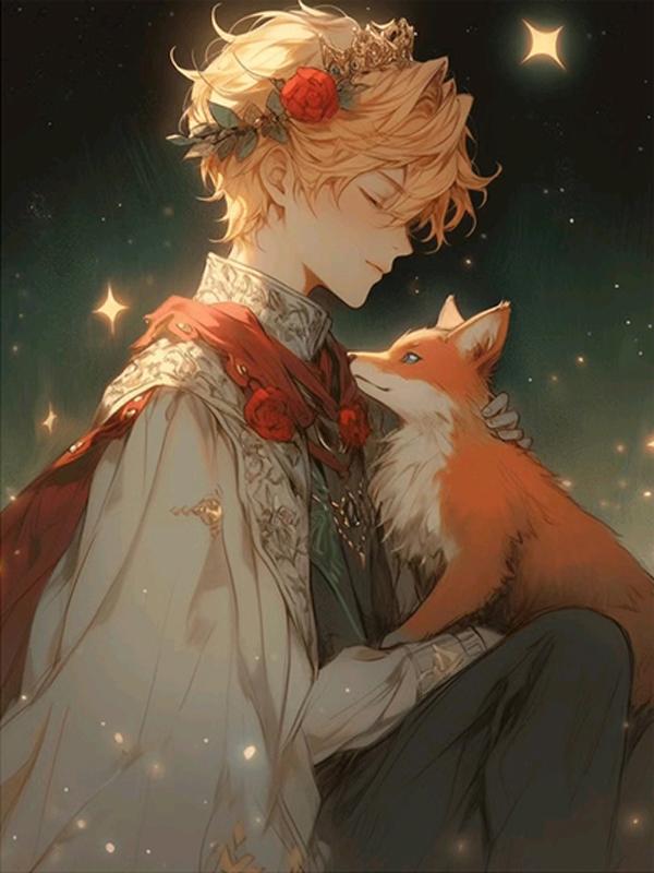 Diamond Painting Cartoon Boy Fox Diy Full Square Round Drill Rhinestone Embroidery New Collection 2023 Animals Mosaic Cross Stitch Kits JX0009