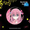 Genuine Bocchi the Rock Double Flash Magnetic Badge Magnet (Gotoh Hitori, Nijika, Yamada Ryo, Kita)