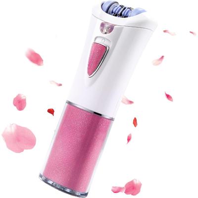 Wireless Epilator for Face & Body Hair Removal, Electric Mini Epilator with LED Light, Bikini Trimmer for Face, Body, Armpit, Bikini Leg