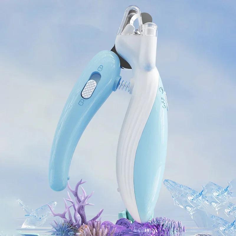 Professional Pet Nail Clippers With Led Light Pet Claw Grooming Scissors For Dogs Cats Small Animals Paw Nail Trimmer Pet Supply