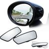 Blind Spot Mirrors for Cars, 2 Pack Round Frameless Blind Spot Adhesive Rotate Adjustable HD Glass Convex Side Mirror for Car SUV Van Truck Universal