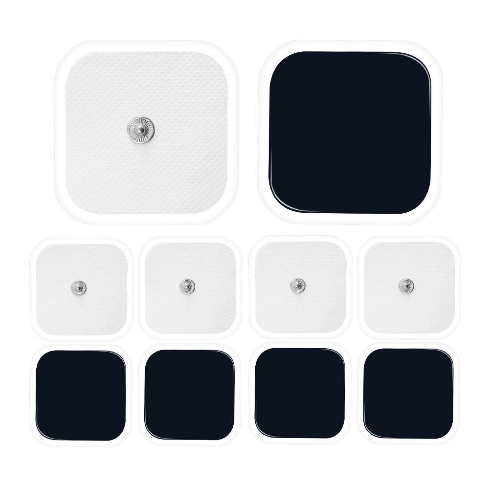 4x4cm/5x5cm Electrode Pads Gel for Tens Acupuncture Physiotherapy Machine Slimming Pulse Ems Muscle Stimulator Massager Sticker