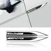 Benz amg 2pcs 3D Metal Car Fender Side Wing Emblem Badge Sticker For Mercedes benz W203 W204 W205 W210 W211 W212 W164 W176 CLA CLS SL GLA