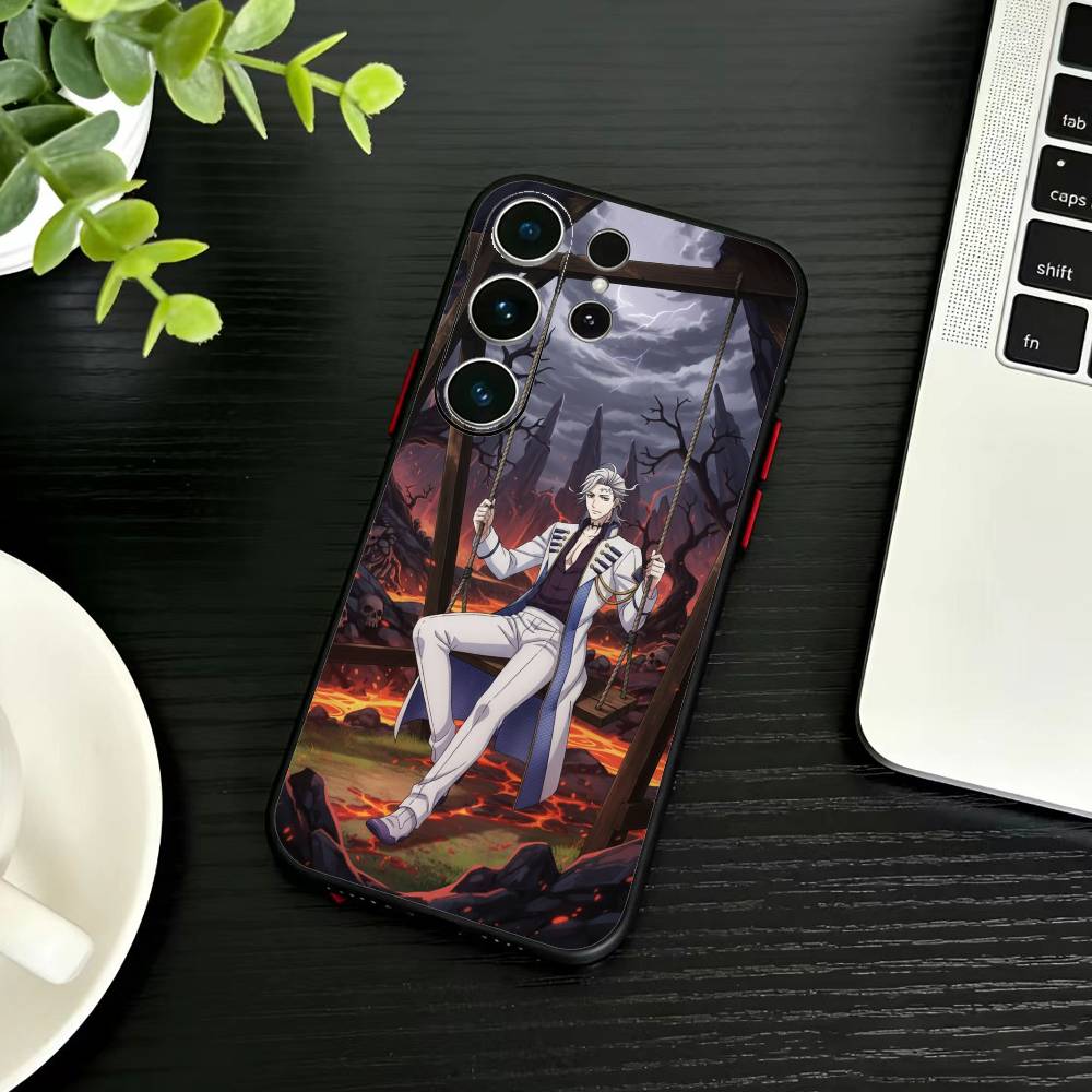 E-Record of Ragnarok Anime Phone Case For Samsung S26,S25,S24,S23,S22,S21,S20,Ultra,Plus,FE Black Soft Cover