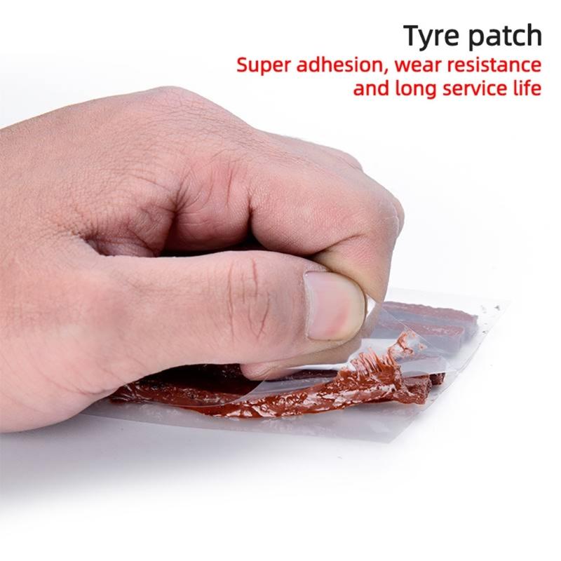 Car Bike Motorbike Tire Repair Kit Studding Tool Set Tubeless Tyre Puncture