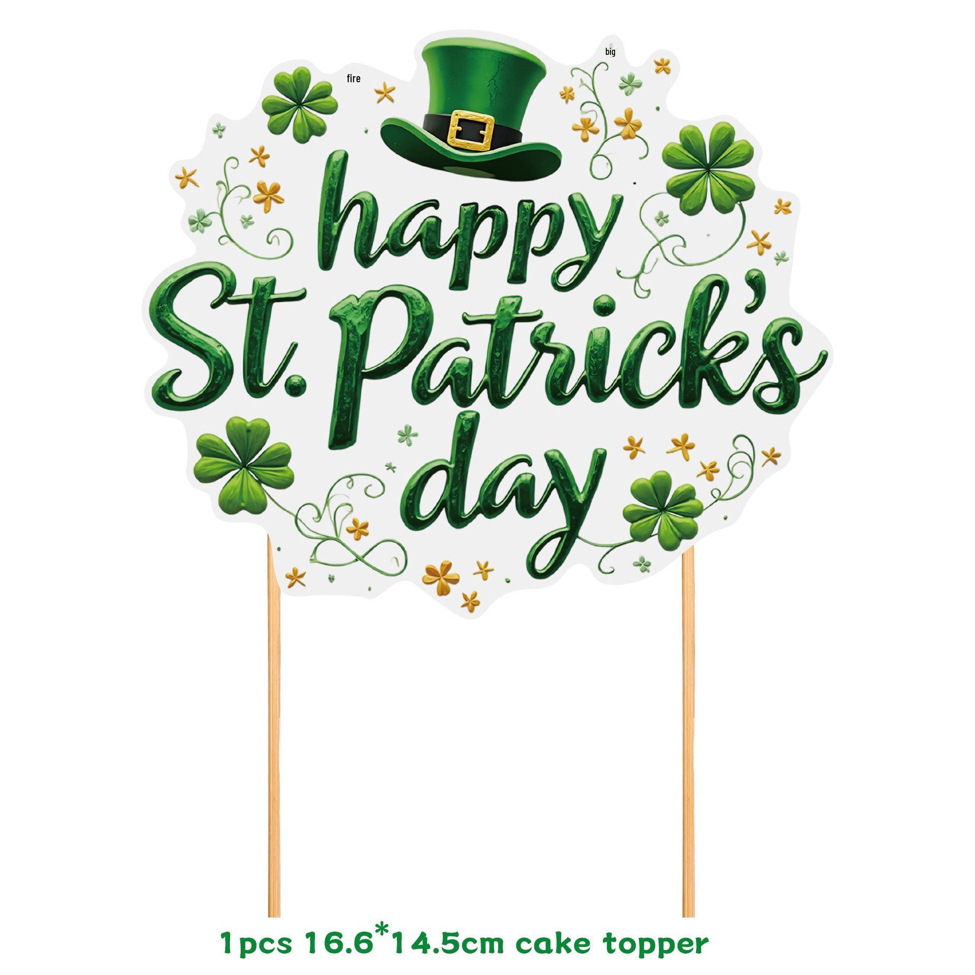 St. Patrick s Day Irish Festival Balloon & Swirl Bunting Decorations