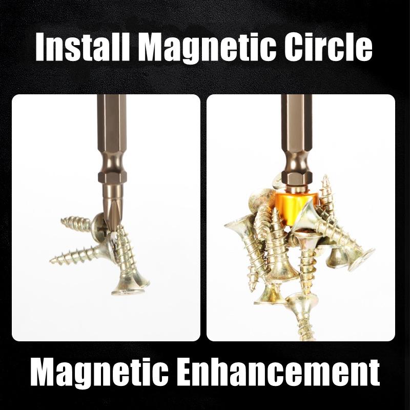 PH2 Hardness 65/110mm Screwdriver Bit Double Cross Head Hexagonal Handle Electric Screwdriver with Magnetic Ring Screwdriver Set