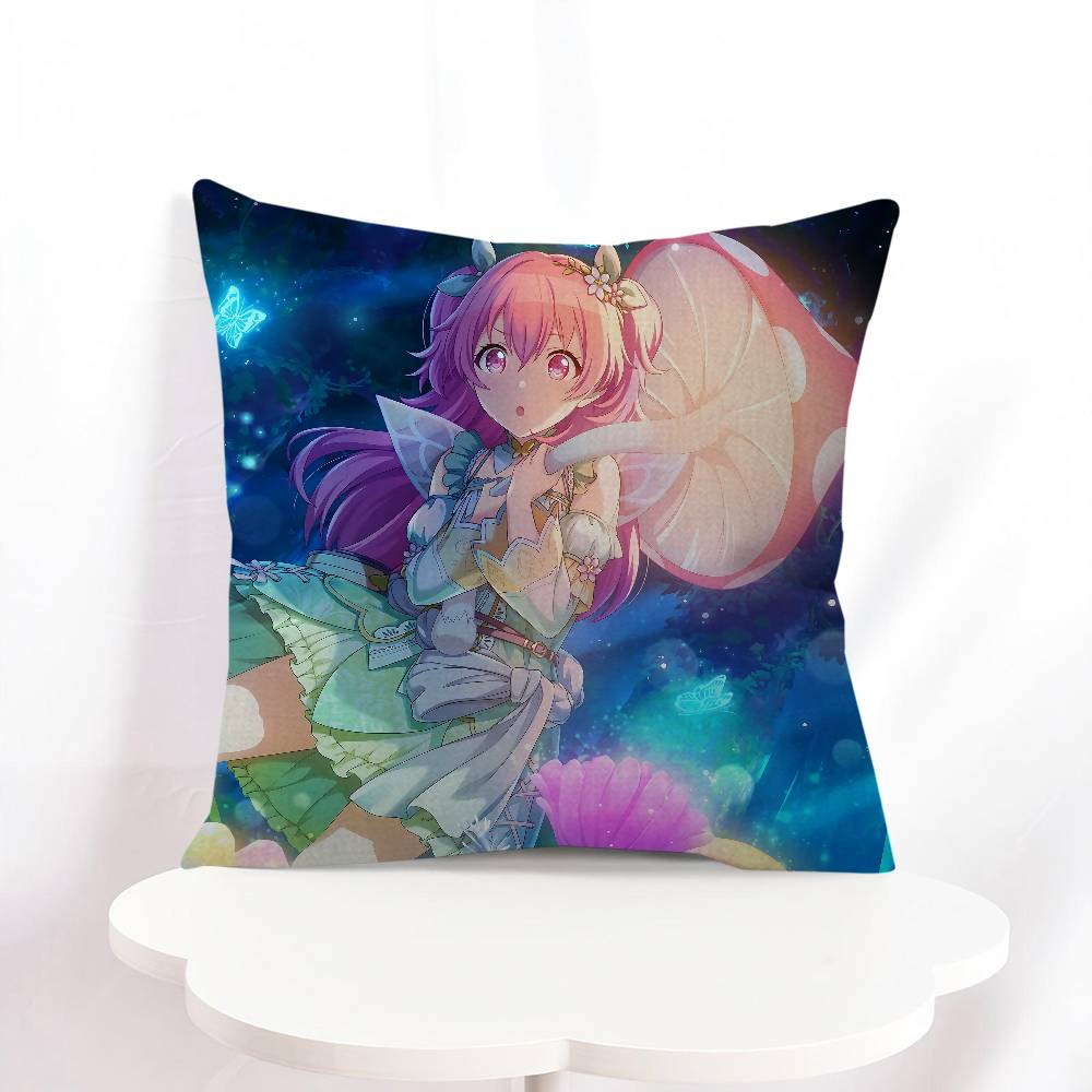 A-Airi Momoi Cartoon Cushion Cover Pillowcase Upholstery Sofa Throw Pillow Home Decor Pillowcas