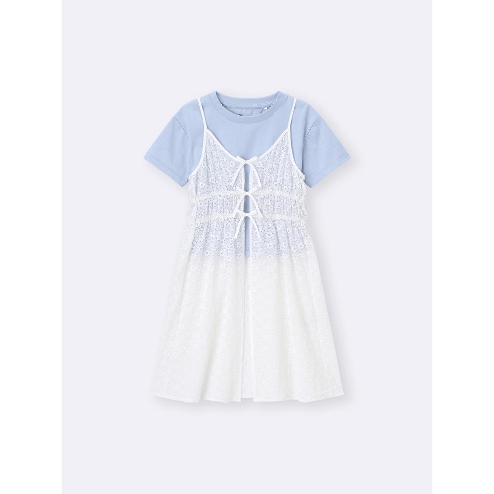 Gu By Uniqlo Girls Lace Camisole SeT T